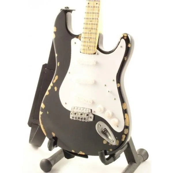 Mini guitar: Eric Clapton - Fender Stratocaster Blackie