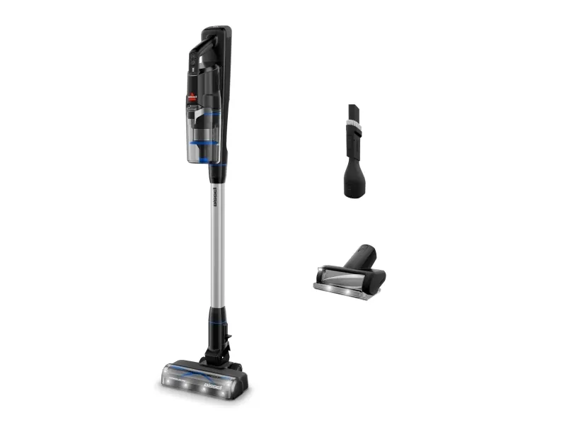 Bissell PowerClean Furguard Select, Uten pose, Svart, Grå, Tørr, HEPA, Syklonisk, Teppe, Hardt Gulv