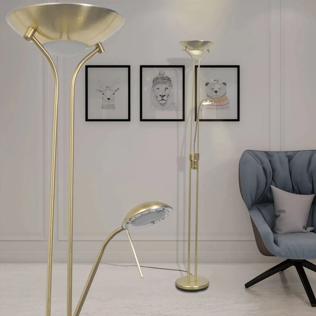 vidaXL Gulvlampe LED dimbar 23 W