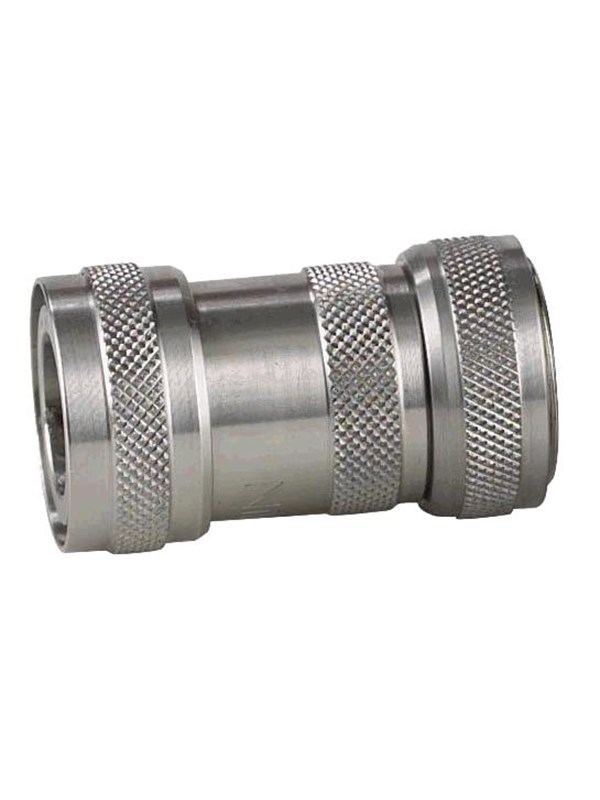 Nito 1/2" stainless steel coupler with 1/2" female bsp