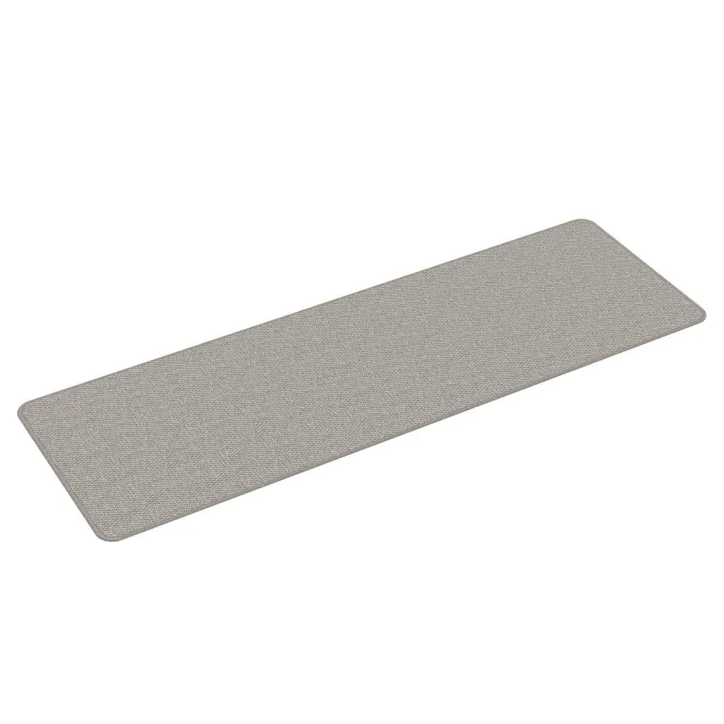 vidaXL Teppeløper sisal-utseende platina 50x150 cm