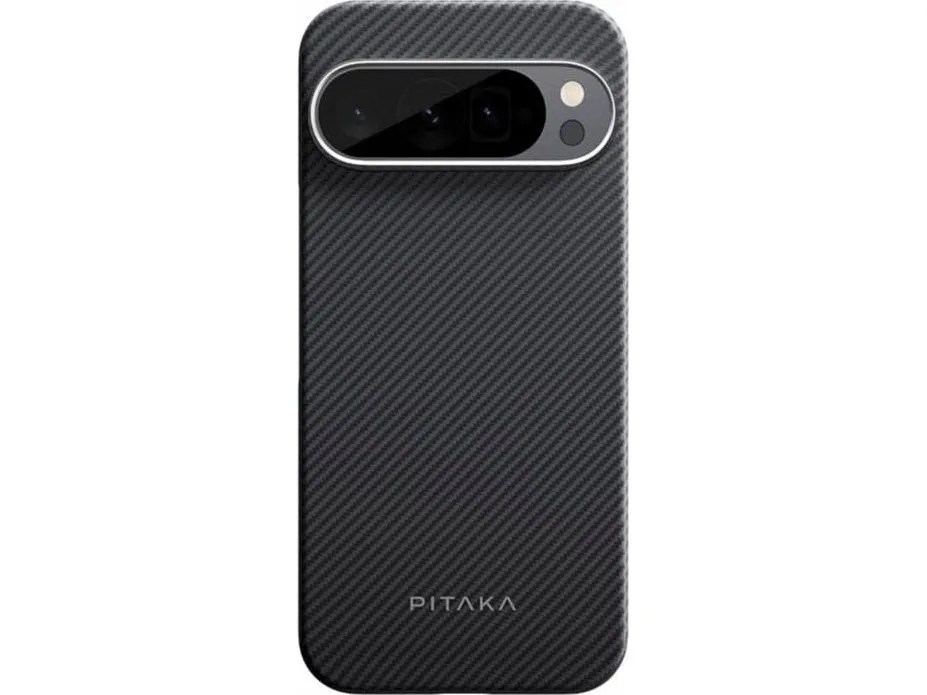 Pitaka MagEZ Case 5 til Google Pixel 9 Pro XL Black/Grey Twill (GPPB2402)