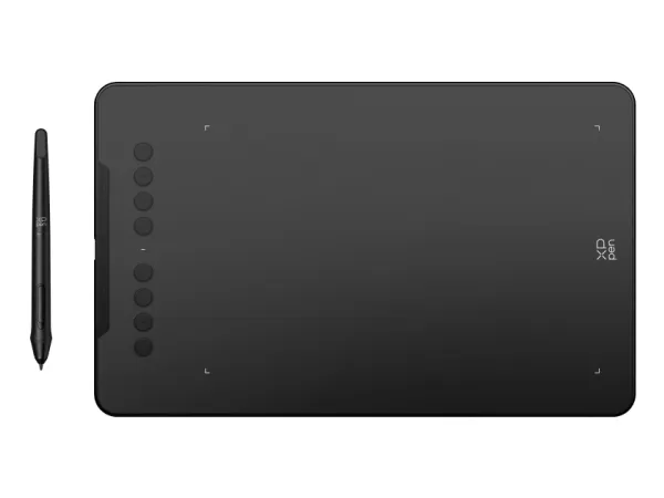 XPPen DECO 01 V3 Drawing Pad, Ledning & Trådløs, 5080 Ipi, 254 x 158,75 mm, USB, 1 cm, Penn