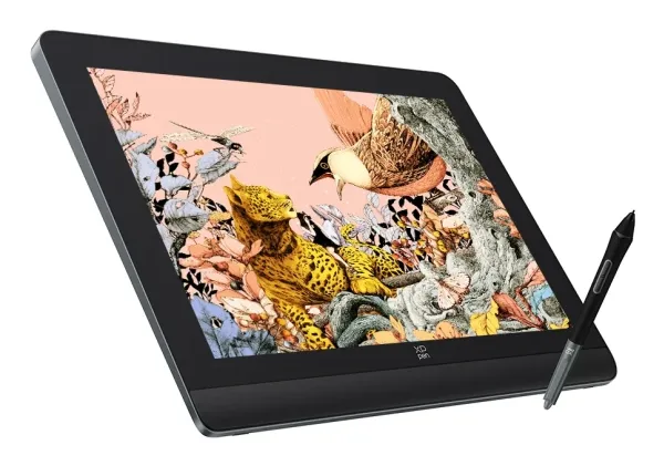 XPPen Artist Pro 16 (Gen 2), Koblet med ledninger (ikke trådløs), 5080 Ipi, 344,68 x 215,42 mm, USB, 1 cm, Penn, Berøringskontroll