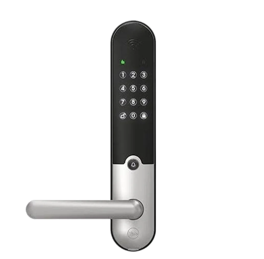 Yale DOORMAN L3S Flex - Skandivanisk Version - Børste stål - Uten Connect Wi-Fi Bridge