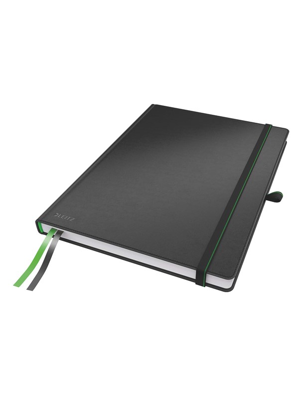 Leitz Notatbok  Complete A4 Rutet 96g/80 ark Sort