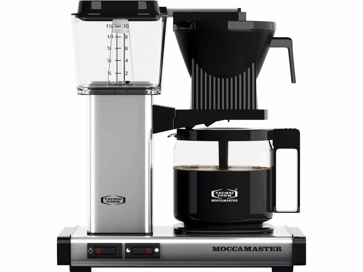 Moccamaster Automatic 53745 kaffetrakter (polert sølv)