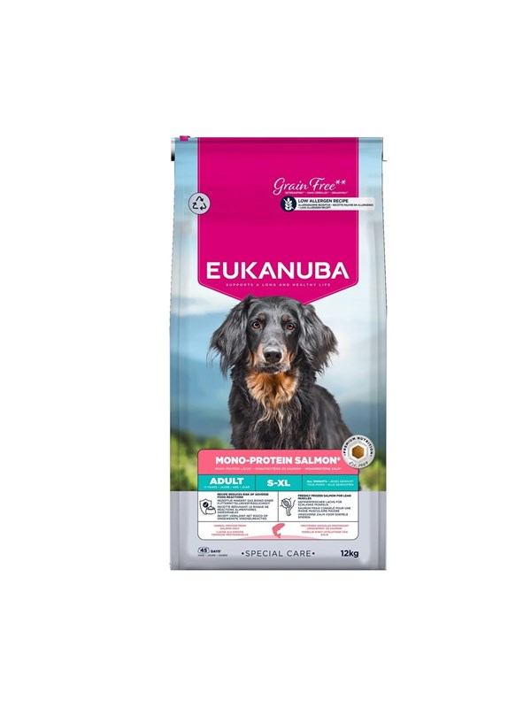 Eukanuba Special Care Mono-Protein Adult Salmon - dry dog food - 12kg