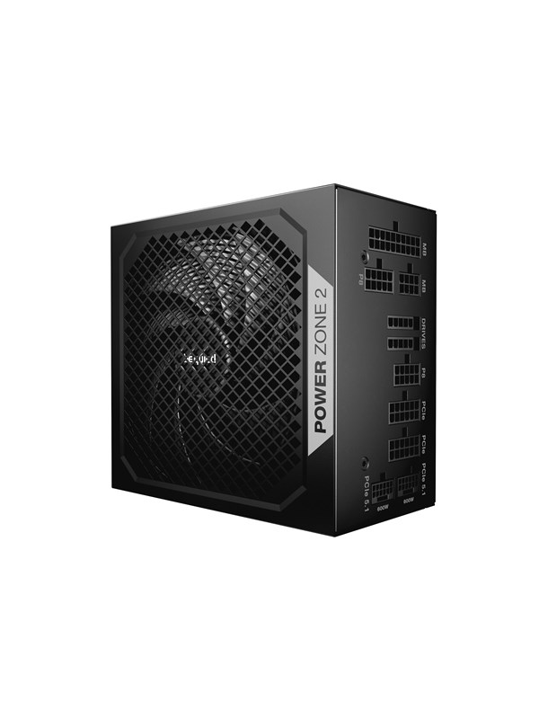 be quiet! POWER ZONE 2 1200 Strømforsyning (PSU) - 1200 Watt - 140 mm - ATX 3.1 - 80 Plus Platinum sertifisert
