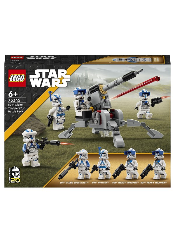 LEGO Star Wars 75345 Stridspakke med 501st Clone Troopers™