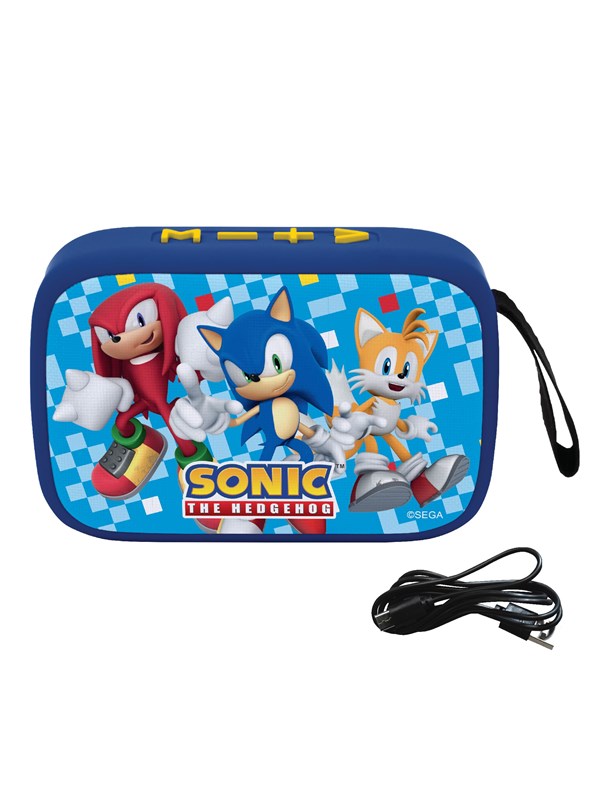 Lexibook Sonic Bluetooth® Portable Speaker with fabric finish
