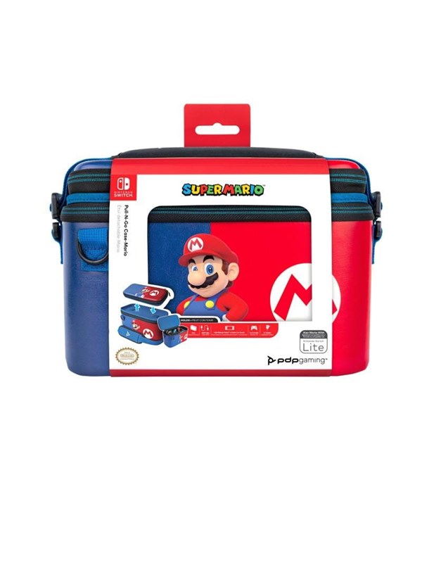 PDP Pull-N-Go Case - MARIO - Miscellaneous Tilbehør til spillkonsoll - Nintendo Switch
