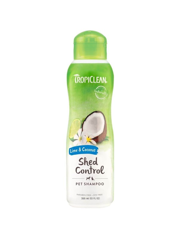 Tropiclean Shampoo Shed Control Lime/Coconut  355 ml.