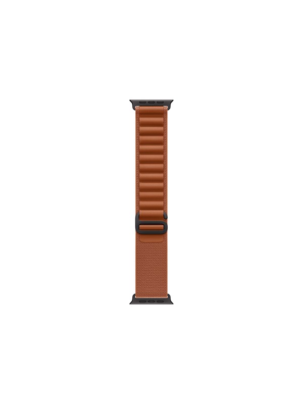 Apple 49mm Terra Cotta Alpine Loop - Medium - Black Titanium Finish