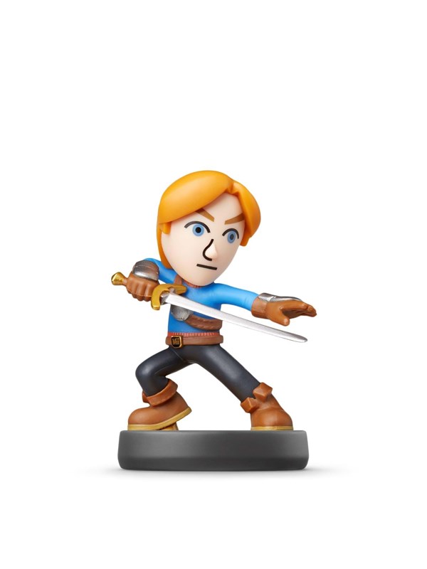 Nintendo Amiibo no. 49 Mii Sword Fighter (Super Smmash Bros. Collection)