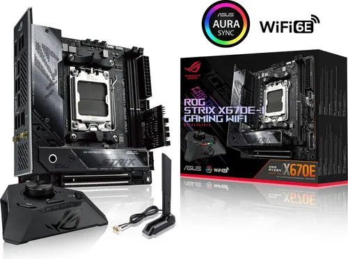 Asus Rog Strix X670e-i (wi-fi) Am5 Mini-itx Hovedkort