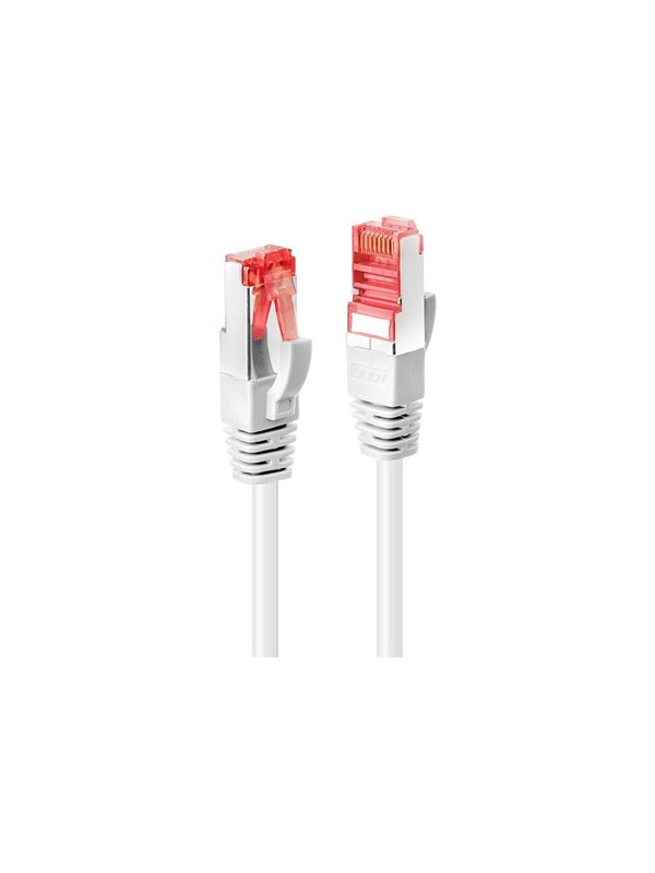 Lindy patch cable - 30 cm - white - Hvit - 0.3m