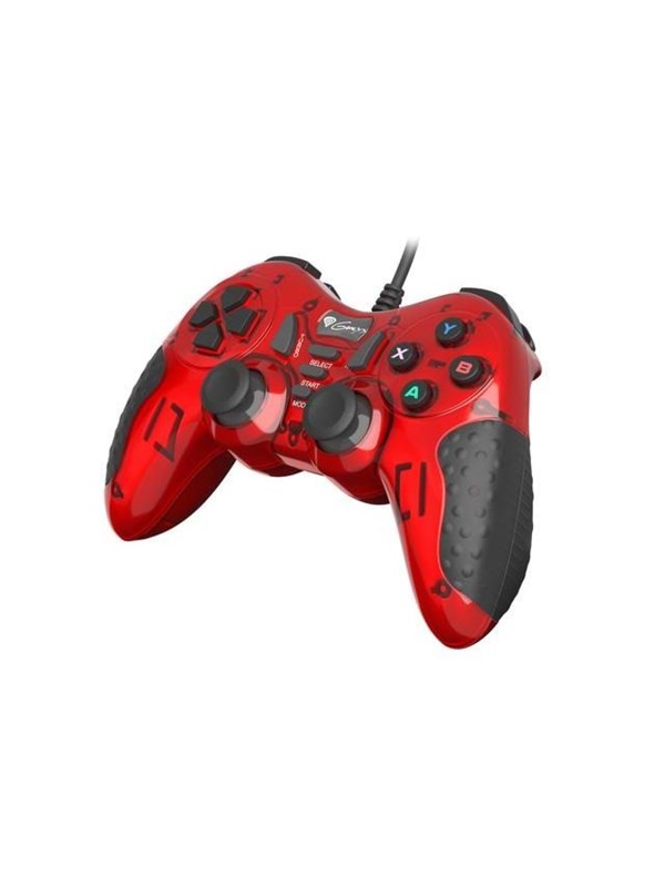 Natec Genesis Mangan 200 - Red - Wired Controller - PC