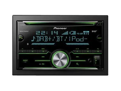 Pioneer FH-X840DAB - Vogn - CD-mottaker - i instrumentbordet - Double-DIN - 50 watt x 4