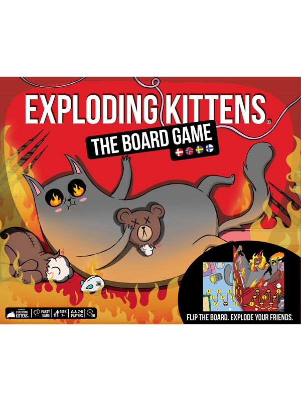 Exploding Kittens The Board Game (Nordic)