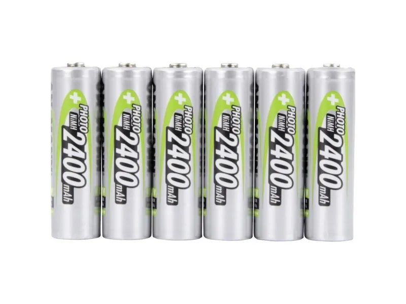 Ansmann 1322-0000-510 oppladbart AA-batteri NiMH 2400 mAh 1,2 V (6 stk)