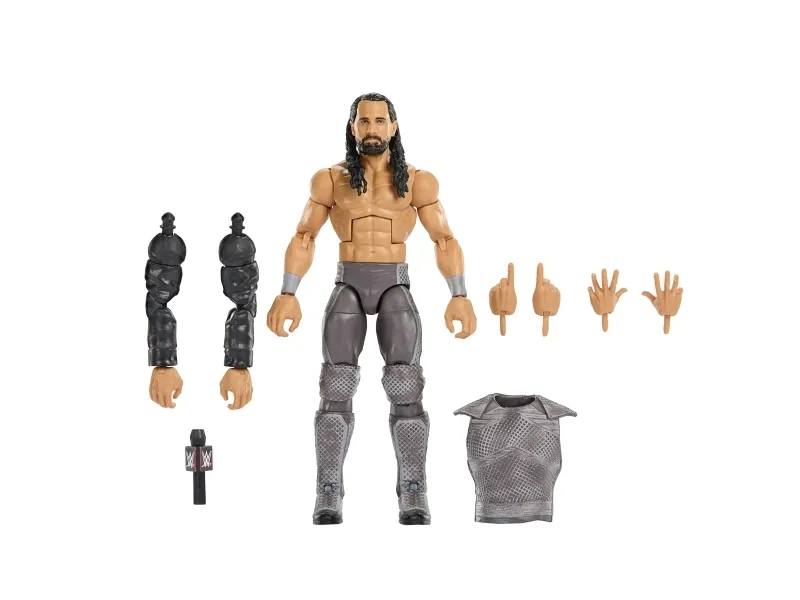WWE WrestleMania Seth Rollins actionfigur, 8 år, flerfarget, plast