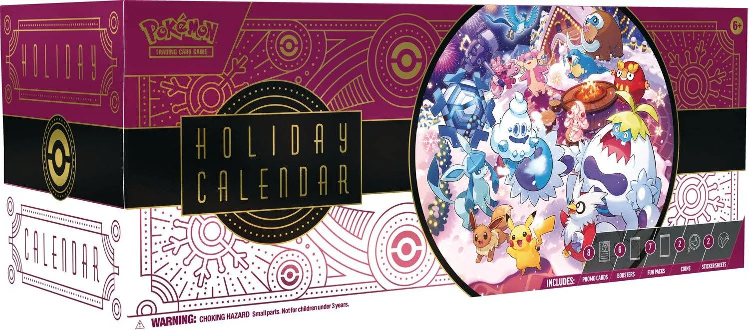 Pokémon TCG Holiday Calendar 2025