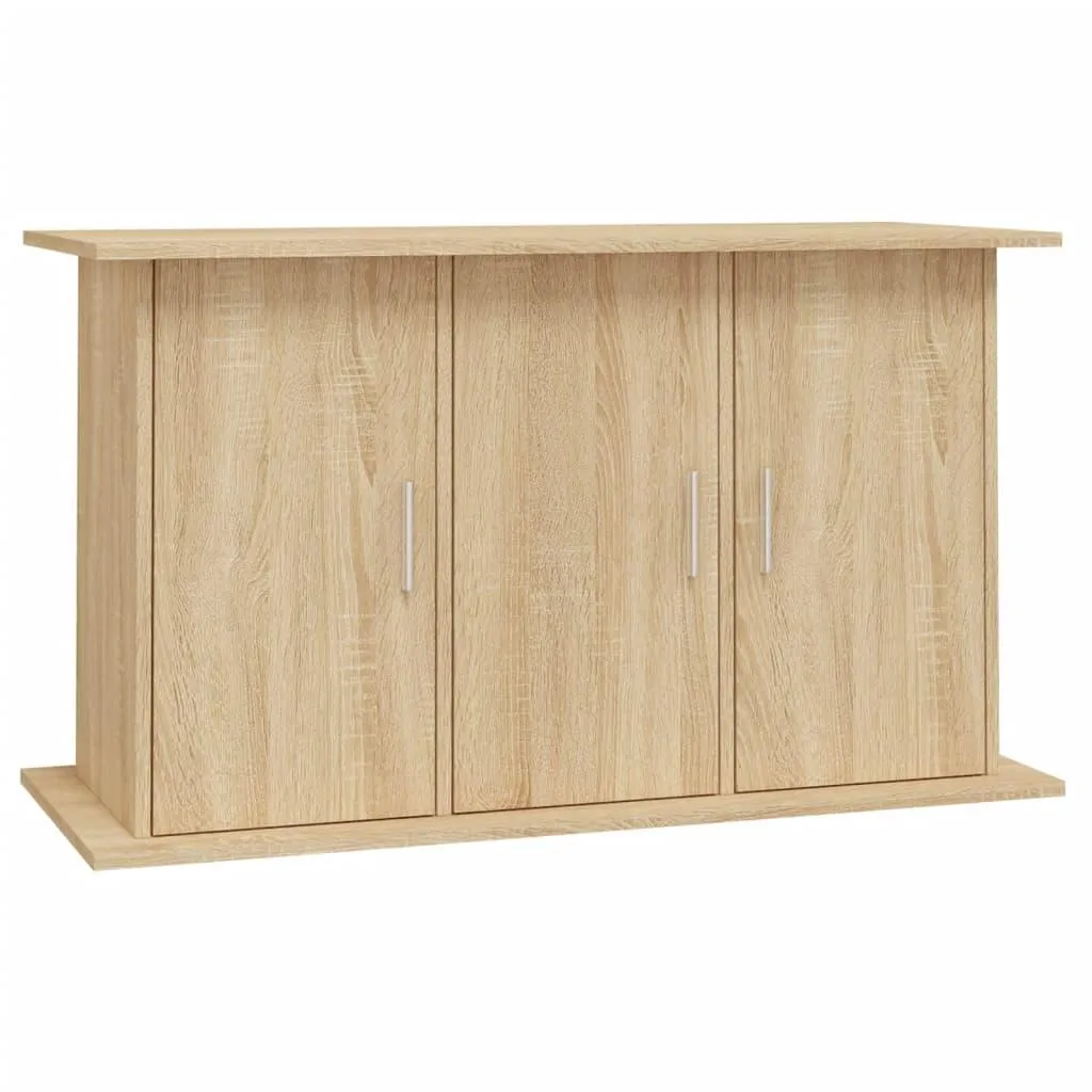 vidaXL Akvariumstativ sonoma eik 101x41x58 cm konstruert tre