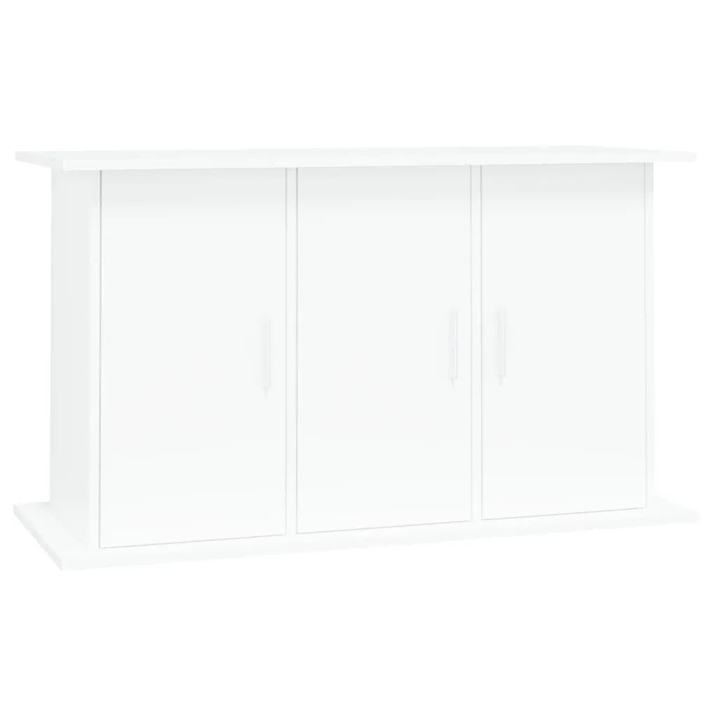 vidaXL Akvariumstativ hvit 101x41x58 cm konstruert tre