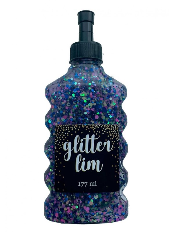 Hobby Mate Glitter glue coarse glitter Galaxy Purple