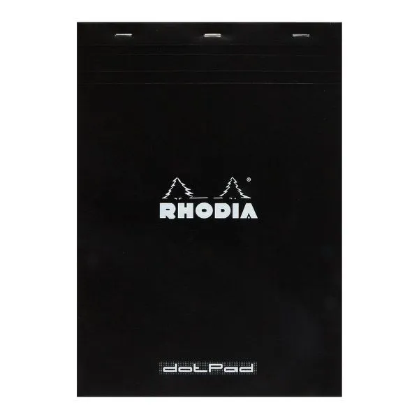 Rhodia Dot Pad A4 - 80 microperforated sheets - 80gram (not punched - cardboard backed) - Rhodia 18559C