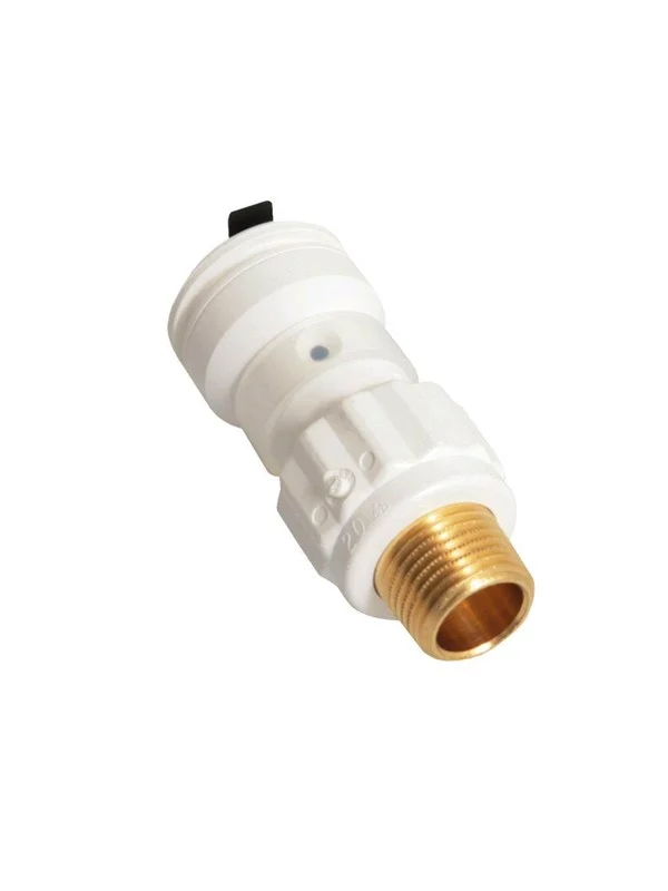 Henco straight male iron adapter 26x3/4