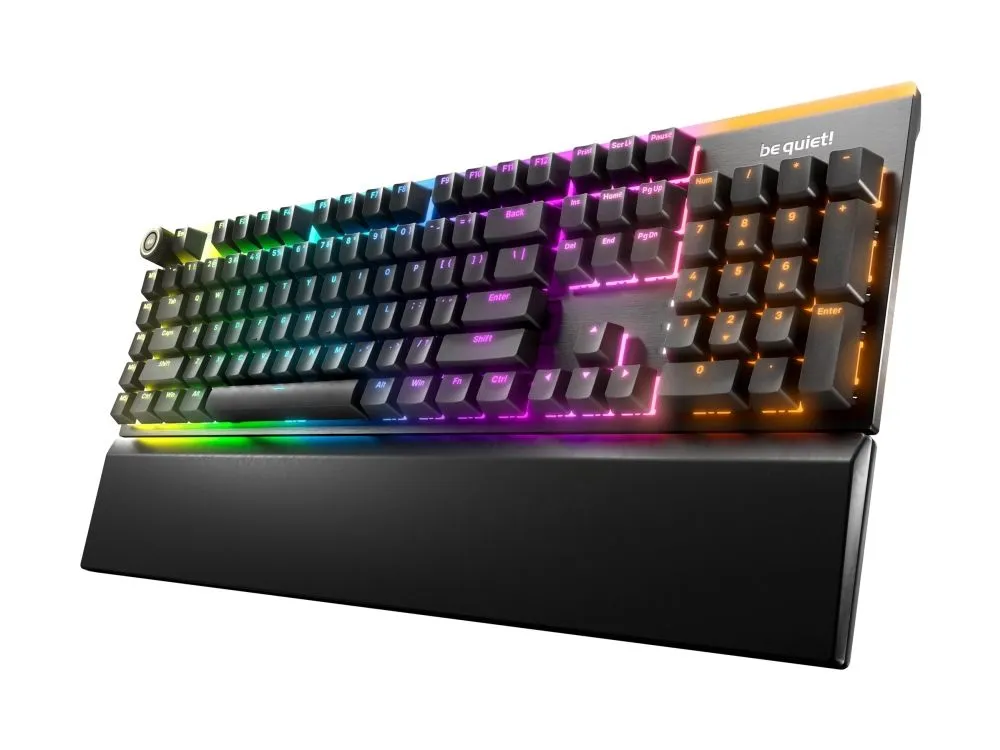 be quiet! Light Mount - Silent Tactile - US ANSI - QWERTY - USB, tastatur