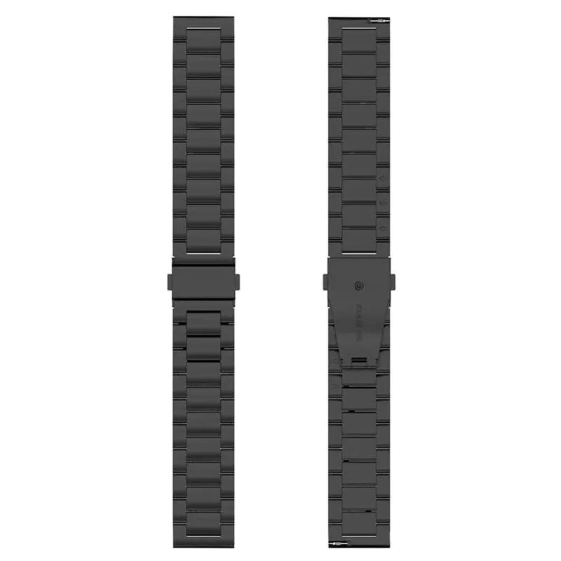 Klokkereim rustfritt stÃ¥l til Garmin Vivoactive 6 - Svart