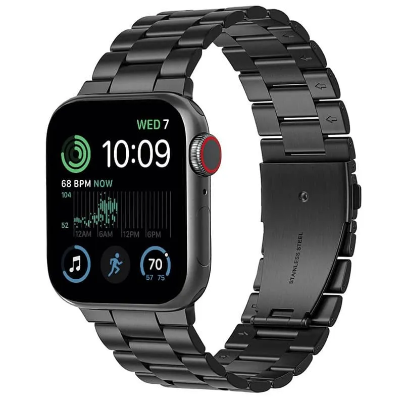 Klokkereim Rustfritt stÃ¥l til Apple Watch SE 2022 (40mm) - Svar