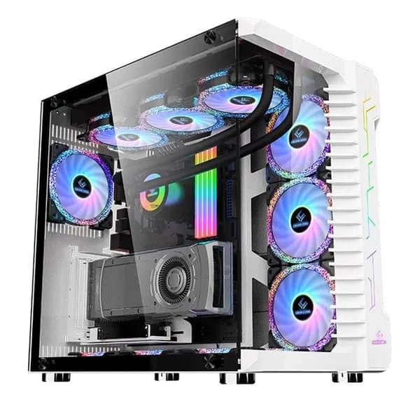 Datakabinett UFO Hvit ATX