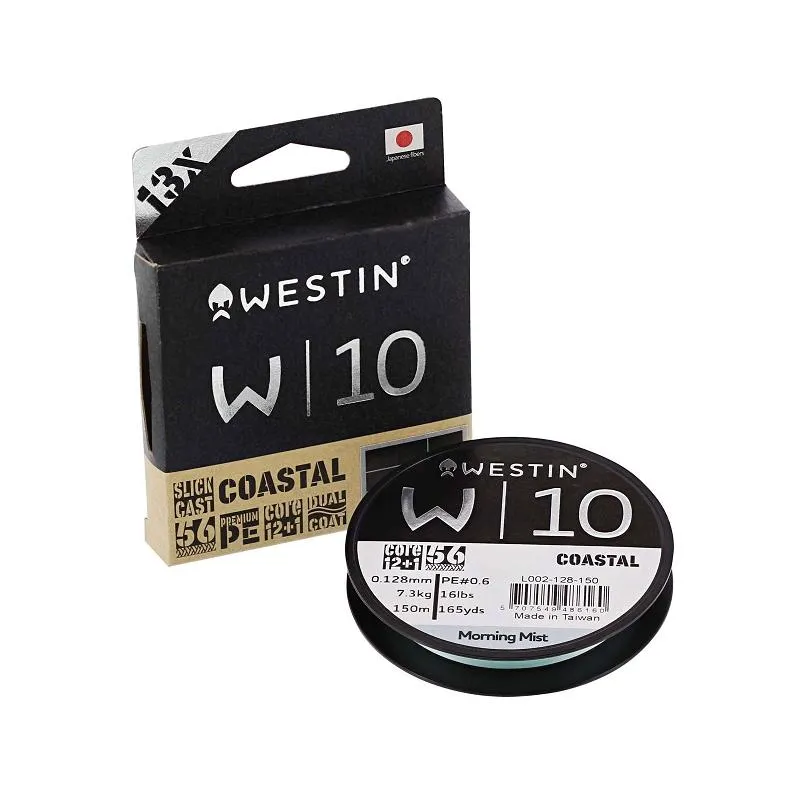 Westin W10 13 Braid Coastal Morning Mist 0.10mm 150m 6.0kg