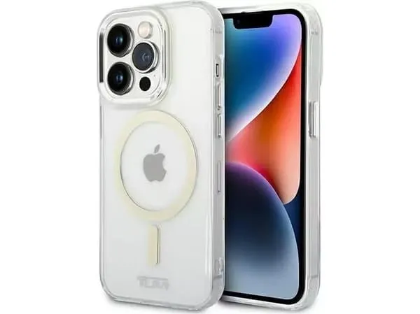 Tumi TUHMP14XUTT Apple iPhone 14 Pro Max 6,7" skaidrus kietas dėklas, skaidrus MagSafe