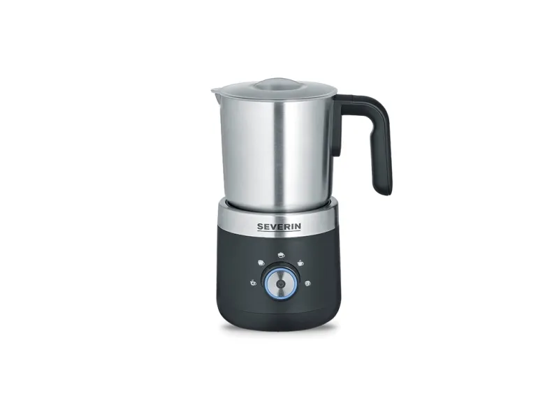 Severin 3588, Håndholdt elektrisk melkeskummer, Svart, Sølv, Aluminium, 150 ml, 300 ml, 0,3 l