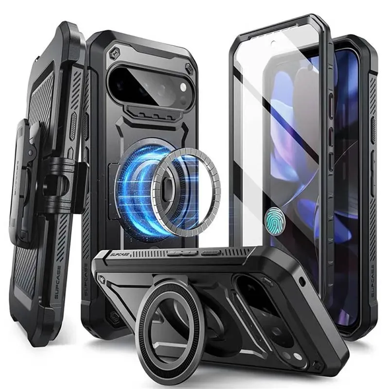SUPCASE UB Pro Mag deksel til Google Pixel 9 Pro XL - Svart