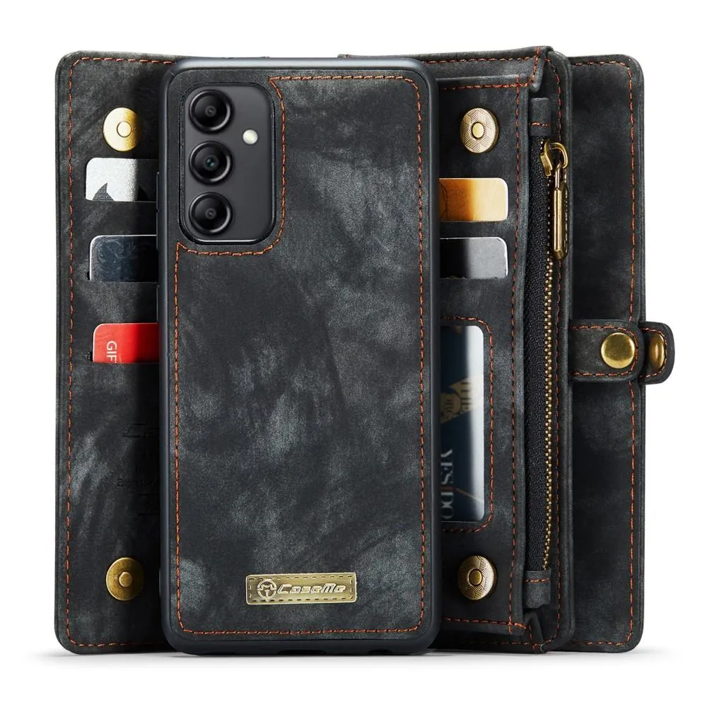 Til Samsung Galaxy A54 5G Caseme Retro Lommebok - deksel - Svart