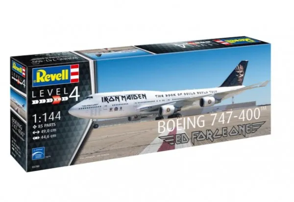 Revell plastmodell Boeing 747-400 ED FORCEONE 1/144