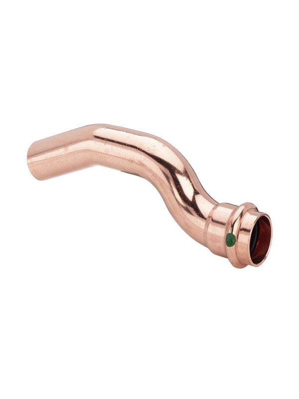 Viega Profipress overbending 15 Copper/blank 322342