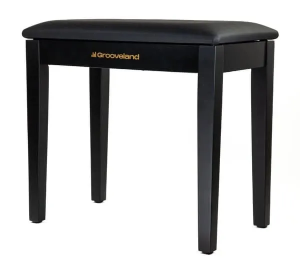 Grooveland KB100 Pianobenk (matt svart)