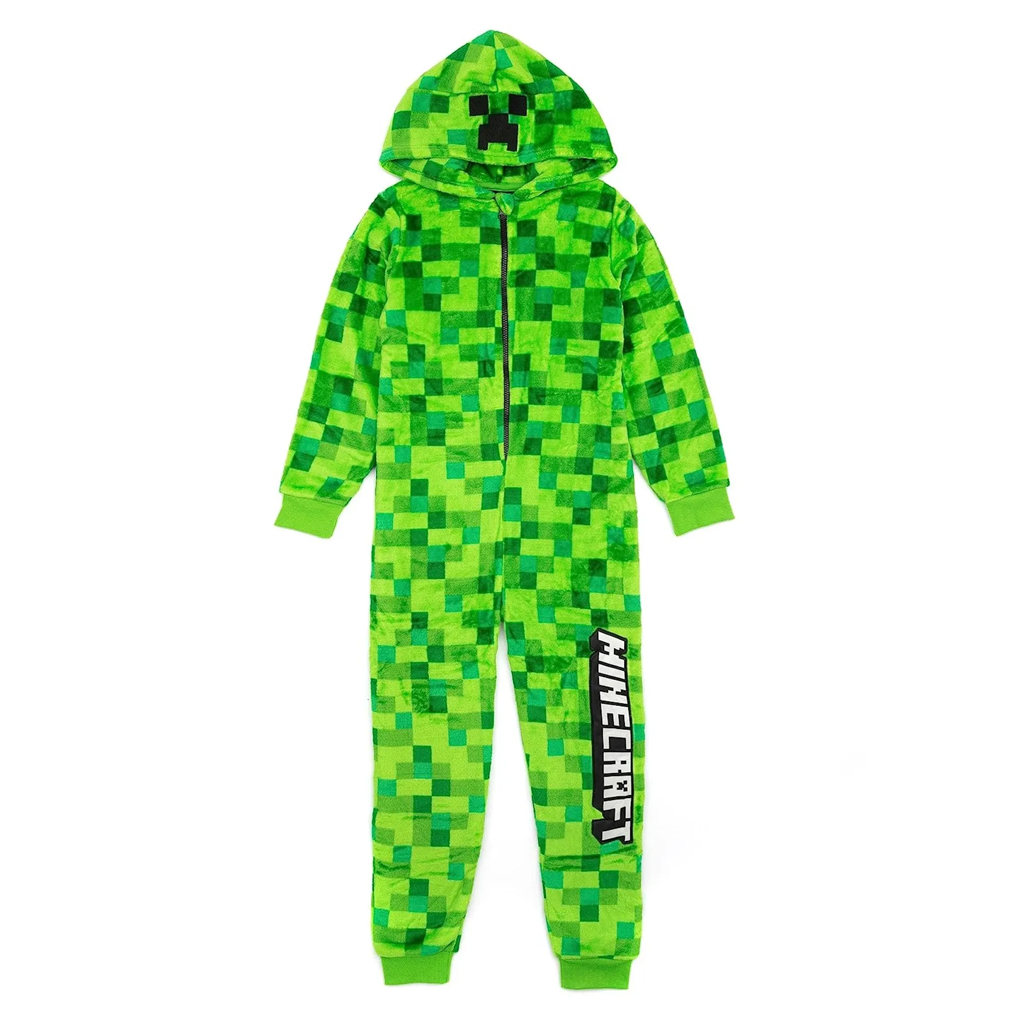 Minecraft Boys Creeper Pixel Bodysuit