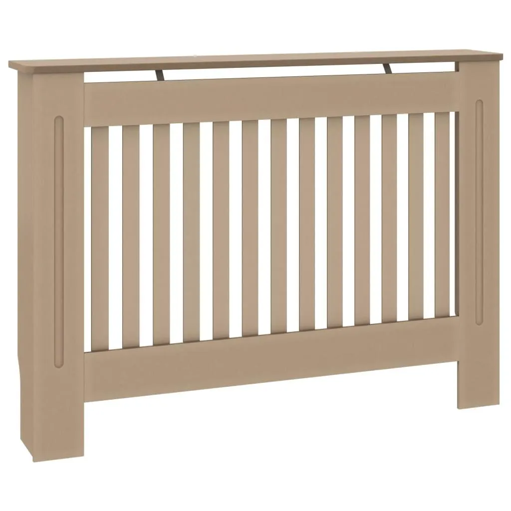 vidaXL Radiatordeksel 112x19x81,5 cm konstruert tre
