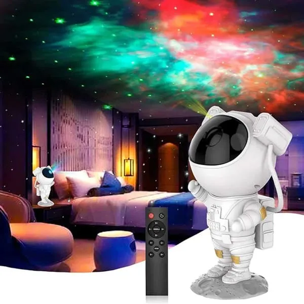 Galaxy Lamp - Nebula Star -projektoren med fjernkontroll