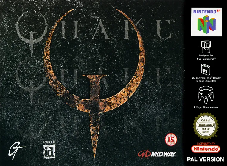 Quake 64 - Nintendo 64/N64 - PAL / EUR (BRUKT VARE)