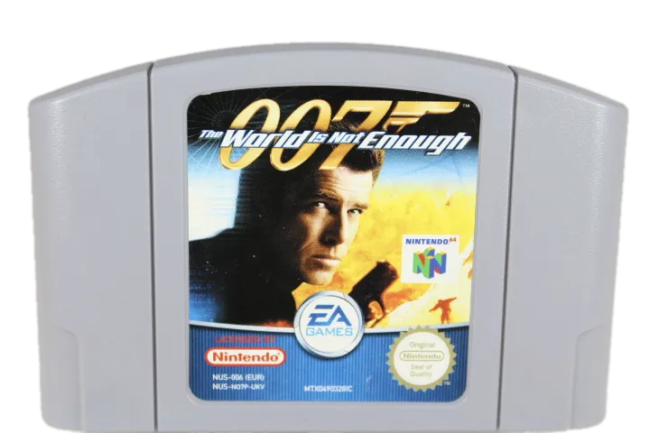 007- The World Is Not Enough - Nintendo 64/N64 - PAL/EUR (BRUKT VARE)