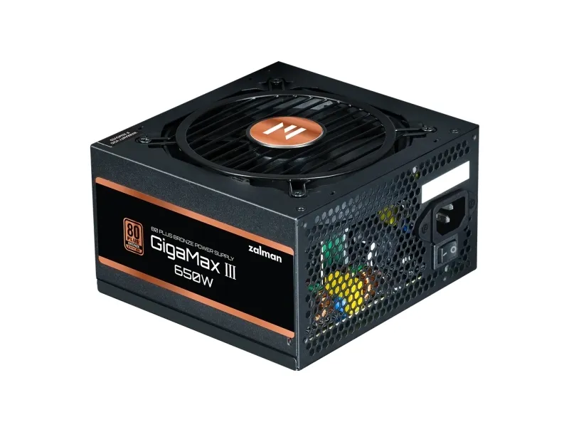 GigaMax III 650W 80+ Bronze ATX 3.0 strømforsyning